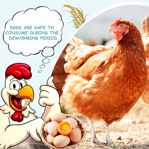 Baszy CD-001 Chicken Dewormer - 120 Tablets All-Natural Formula, Us-Made Chicken Dewormer Supplies For All Ages And Sizes To Relieve And Prevent Worms In Laying Hens, Chicks, Roosters, Turkeys, And Other Poultry thumb #1