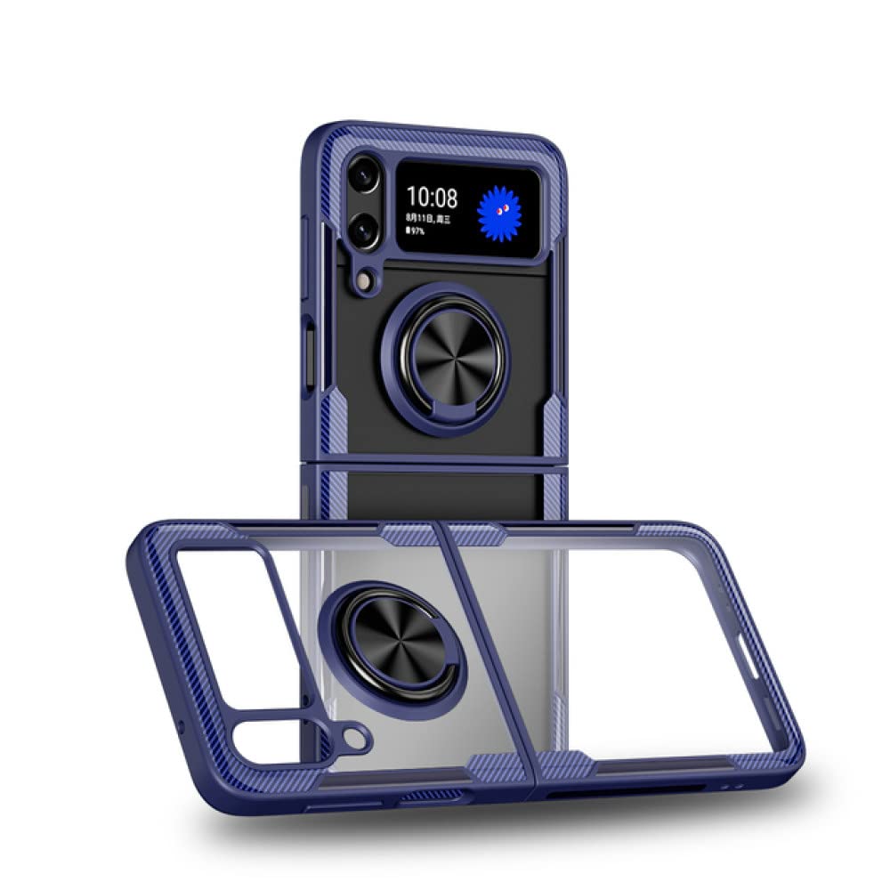 Coque Galaxy Z Flip 4 antichoc transparente évite les rayures