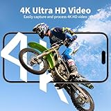 Ediloca 256GB Micro SD Card, Memory Card with SD Adapter, Read Speed up to 100MB/s, UHS-I TF Card for 4K Video Recording, Compatible with Smartphone, Dash Cam, Camera and Drones, C10, U3, V30, A1 - Image 4