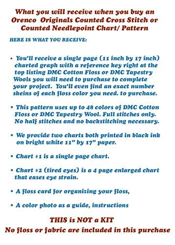 Orenco Originals Child Flower Daisies by Maud Humphrey Bogart Counted Cross Stitch Pattern