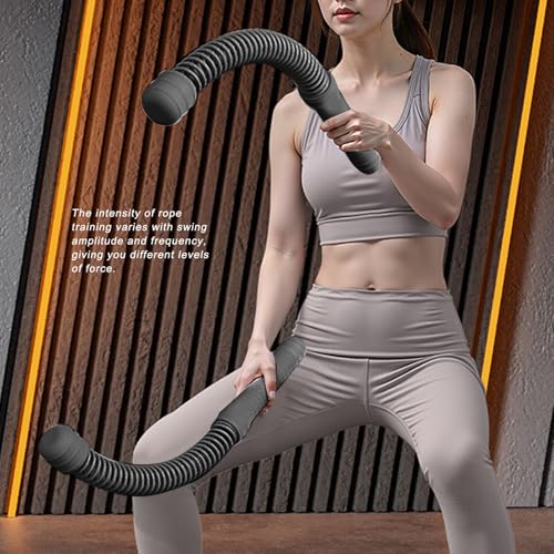 Cuerdas de ejercicio sin cuerda Srliya en color rosa para entrenamiento en casa 4