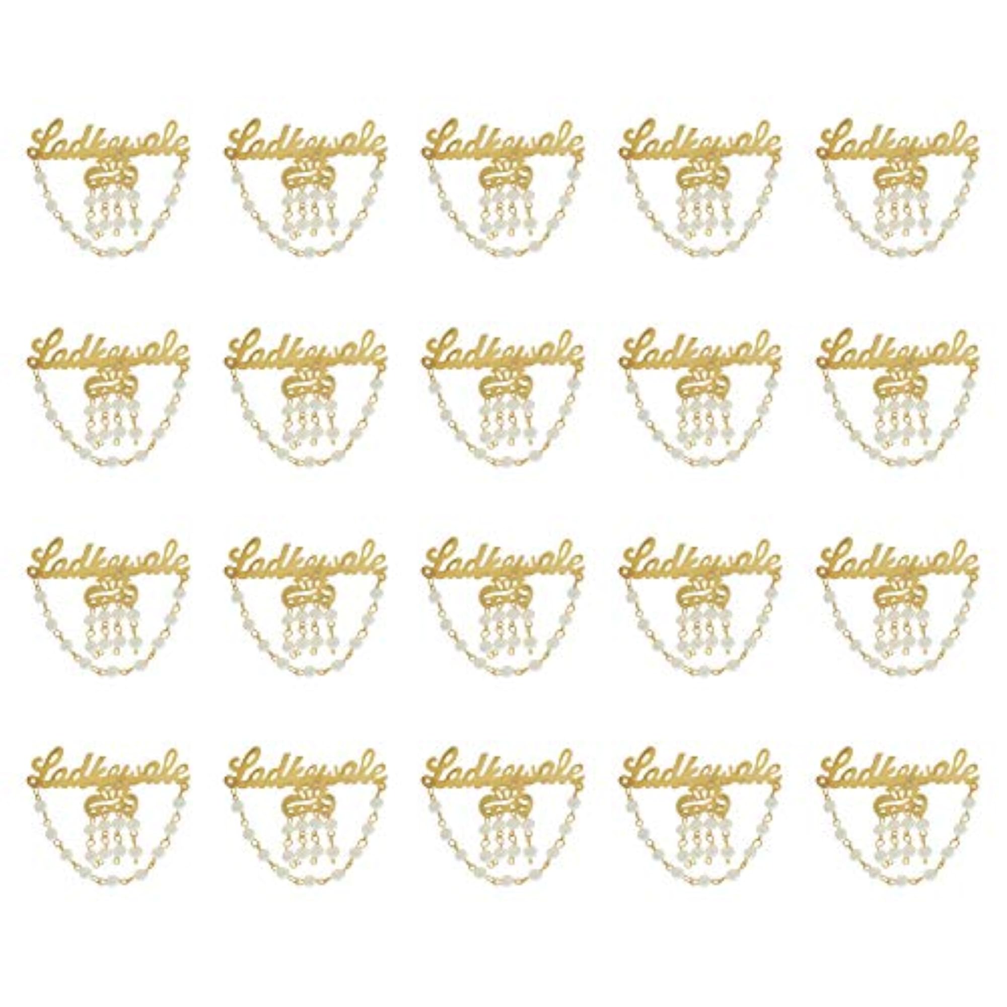 Ladkewale Gold Chain Brooch for Men & Women