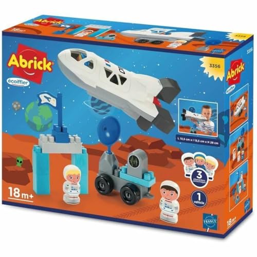 Ecoiffier Navette Spatiale Abrick : premier jeu de construction espace 18 mois