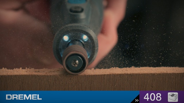 Image of Dremel 408 1 /2-Inch Sander Bands, Coarse, 48 Pack, Rotary Tool Accessory