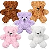 Civaner 5 Pieces 7 Inch 2025 Graduation Gifts Bear Stuffed Animal Plush Baby Shower Bear Toys Soft Cute Bear Dolls Santa Sleeping and Playing Toys Decorations