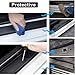 LRKKJQ Car Door Sill Protector Strips for Volvo XC-40 XC-60 XC-70 XC-90,Paste Type Carbon Fiber Door Sill Protectors Easy to Install