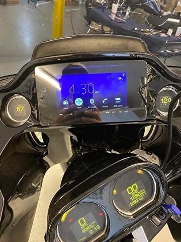 Roadie Splash Covers for Harley Davidson Motorcycles, Radio Speakers, Weather Resistant Radio Covers, Motorcycle Radio (Shark)