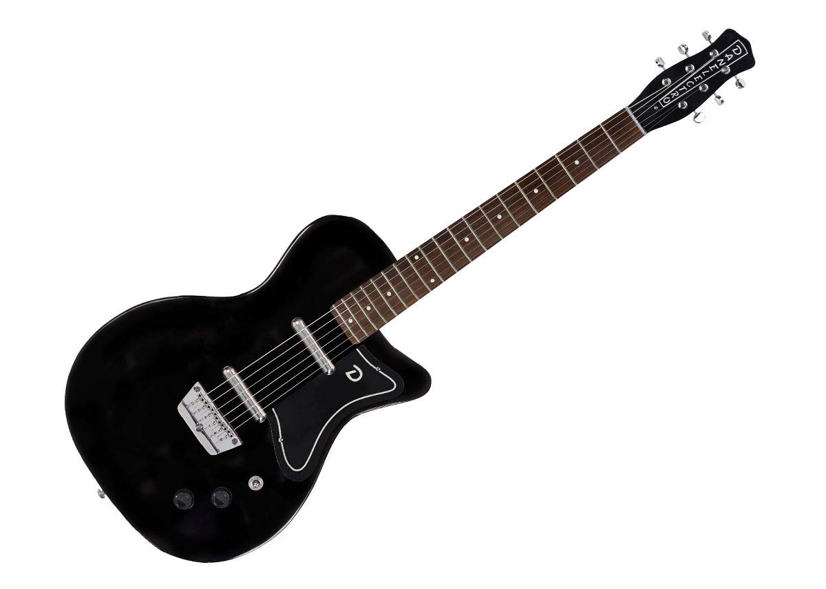 Amazon.co.jp: Danelectro 56 SINGLE CUTAWAY GUITAR ブラック 56