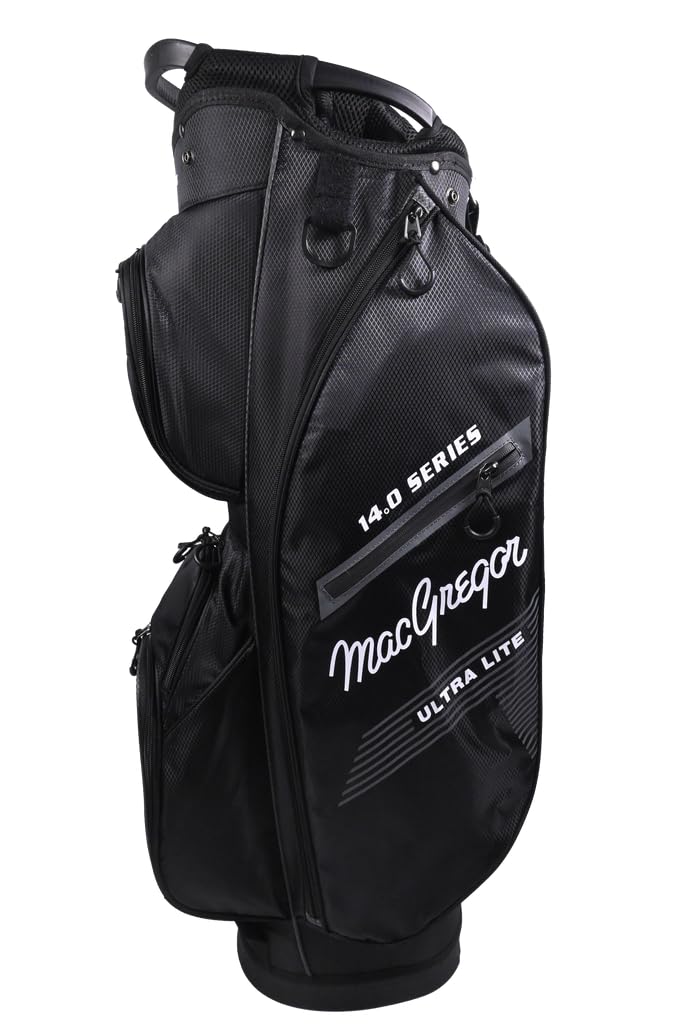 MacGregor Winton Ultra Light 14-Way Golf Cart Bag – Lightweight with 14 Dividers, 7 Zipped Pockets, Premium Storage, Durable Design - Full Length Club Dividers