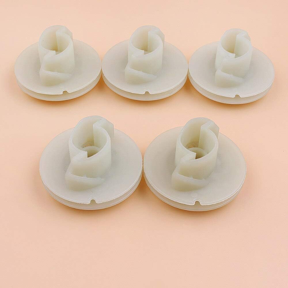 5Pcs/lot Recoil Starter Pulley Kit Compatible with Husq-varna 435 Gas Chainsaw Chain Saws Parts OEM 5794279-01, 5045971-01