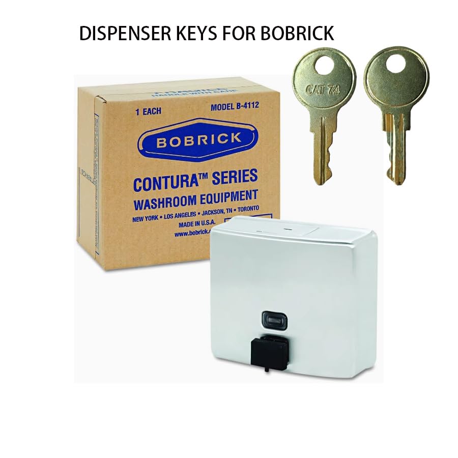 Snapklik.com : Dispenser Keys For Bobrick, 10-Pack 33043 Cat74 Toilet ...