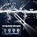 Dual Lens Industrial Endoscope SKYBASIC Borescope Camera with Light, 4.3'' LCD Screen HD Digital Snake Handheld Waterproof Sewer Inspection Camera with 8 LED Lights, 16.5FT Semi-Rigid Cable