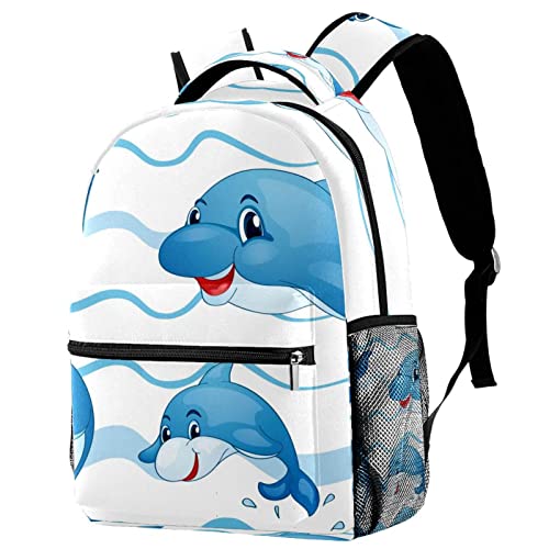 Sac à dos voyage imprimé papillon et fleurs pour femme et homme
