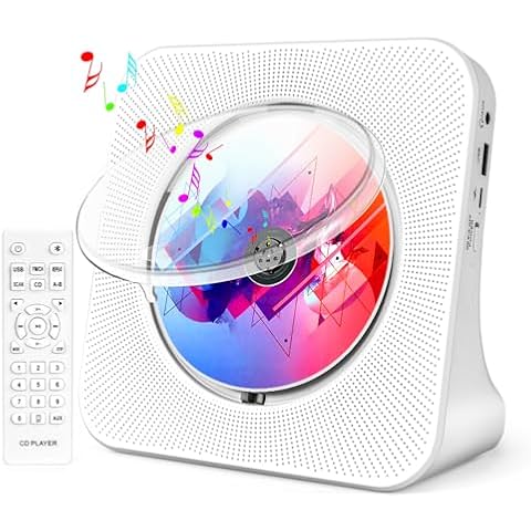 ROADOM Desktop CD Player with Speakers Cover