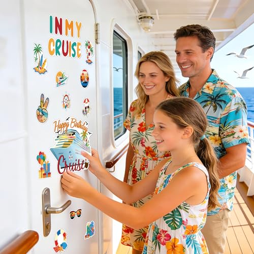 Imán Decorativo Cumpleaños Temático Crucero miniatura 2