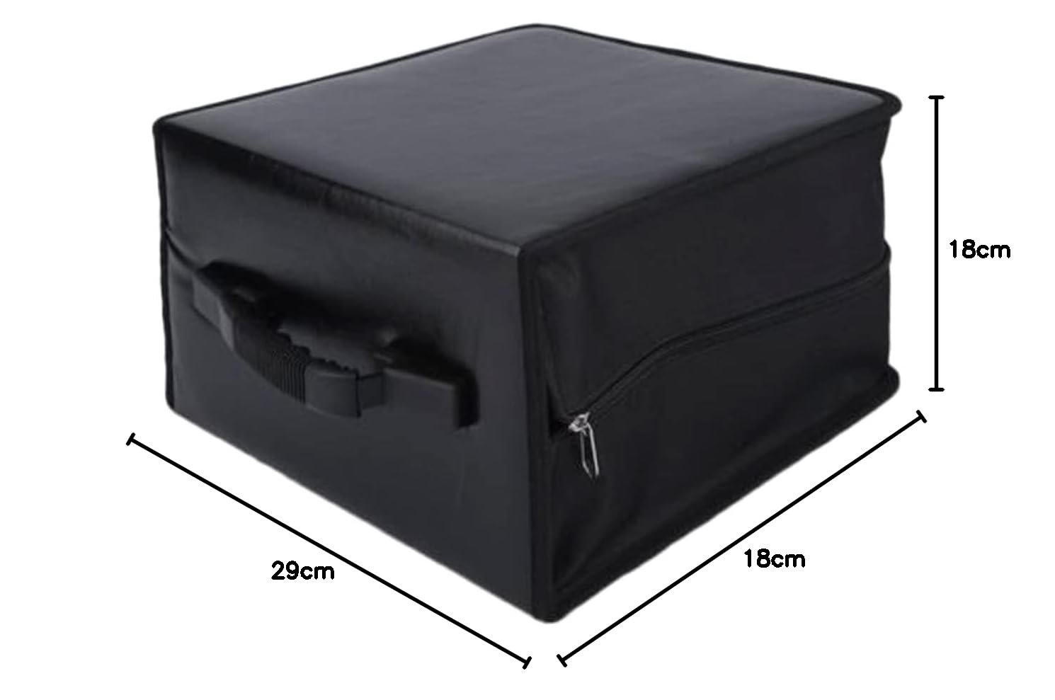 Ciieeo Grande Capacità Dischi Custodia Cd Dvd Portatile Con Manico Ergonomico Organizer Resistente Con Chiusura e Scomparti Separati Per Facile Accesso Per Archiviazione e Trasporto Quoti