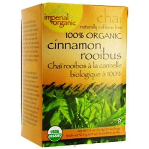 Uncle Lee's Imperial Organic Tea - Chai with Cinnamon Rooibos, 18-Count (Pack of 4)