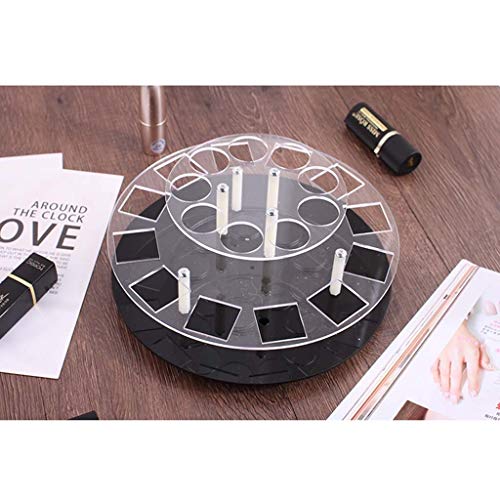 ZJF Schmuckständer Lippenstift Display Rack, Storage Rack, Optional, Acryl Rack-Display-Organisator-Halter-Standplatz-Showcase Ständer Schmuckablage für Damen (Größe : B) Cover