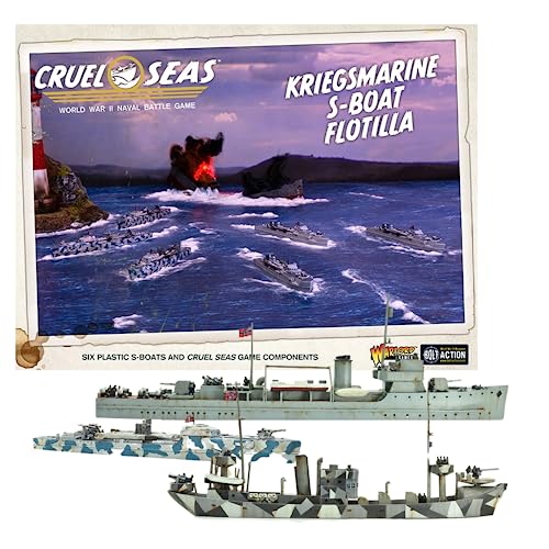 Flottille de S-Boat Kriegsmarine maquette hautement détaillée Seconde Guerre mondiale