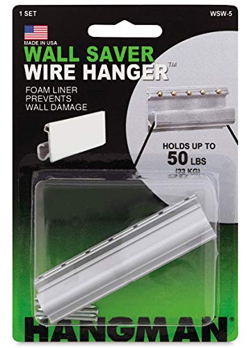 Image of Hangman Wall Saver Wire Hanger, up to 50 lbs