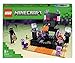 LEGO 21242 Minecraft The End's Arena, Lava Fighting Toy, Dragon of Ender and Enderman Figure, Player vs. Player, Gift for Children Aged 8 and Above