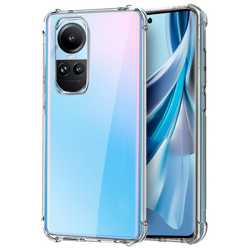 Cool Case for OPPO Reno 10 5G / 10 Pro 5G AntiShock Transparent