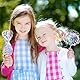 Yooyan 3 Stück Rainbow Twirler, Magic Rainbow Spinner, Regenbogen Spinner, Regenbogen Twirler für Partys, Festivals und Kinder Erwachsene Coole Tanzrequisite