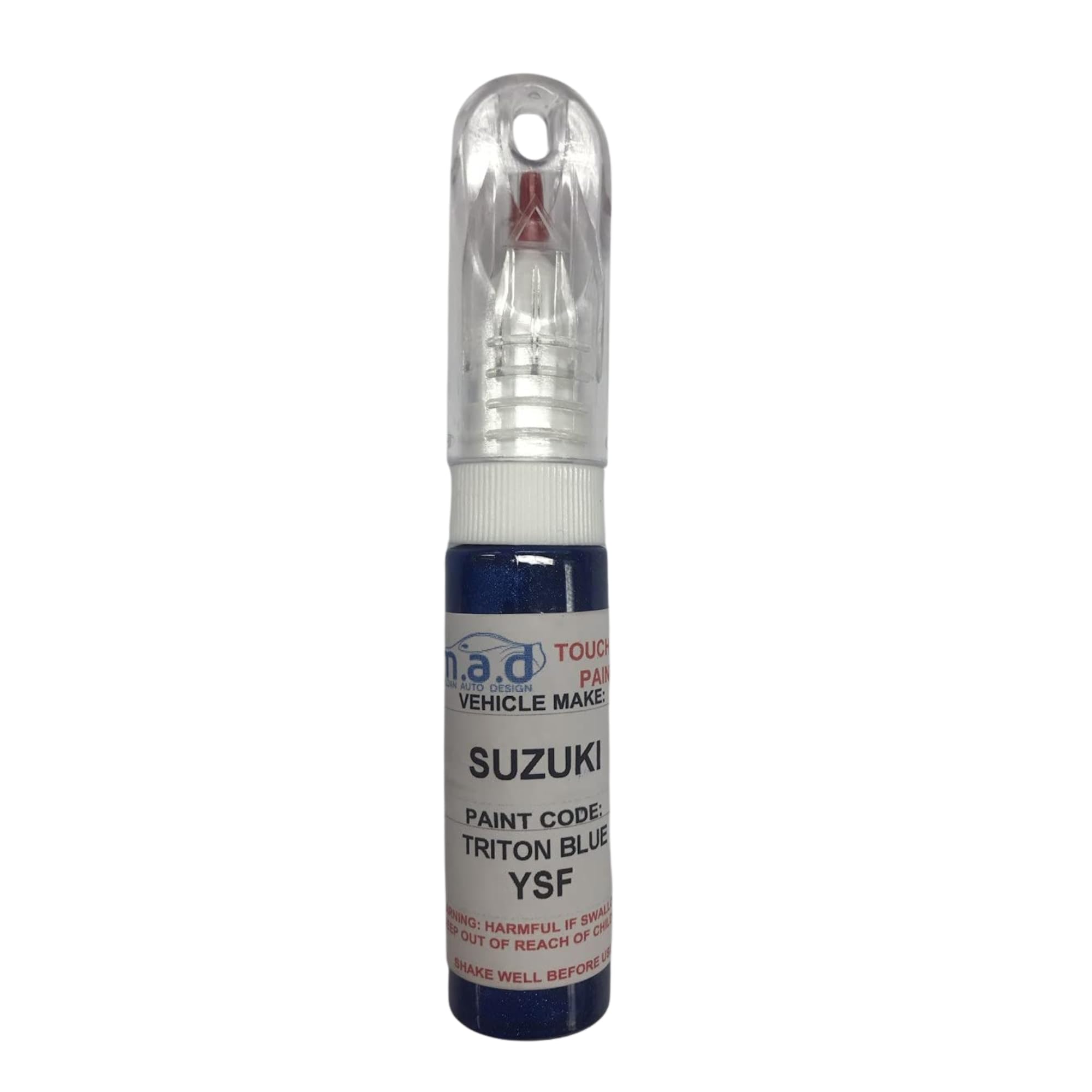 M.a.d Myldan Auto Design Just Paint Touch Up Motorbike Paint 20Ml Pen For Suzuki Triton Blue Ysf (Just Paint)