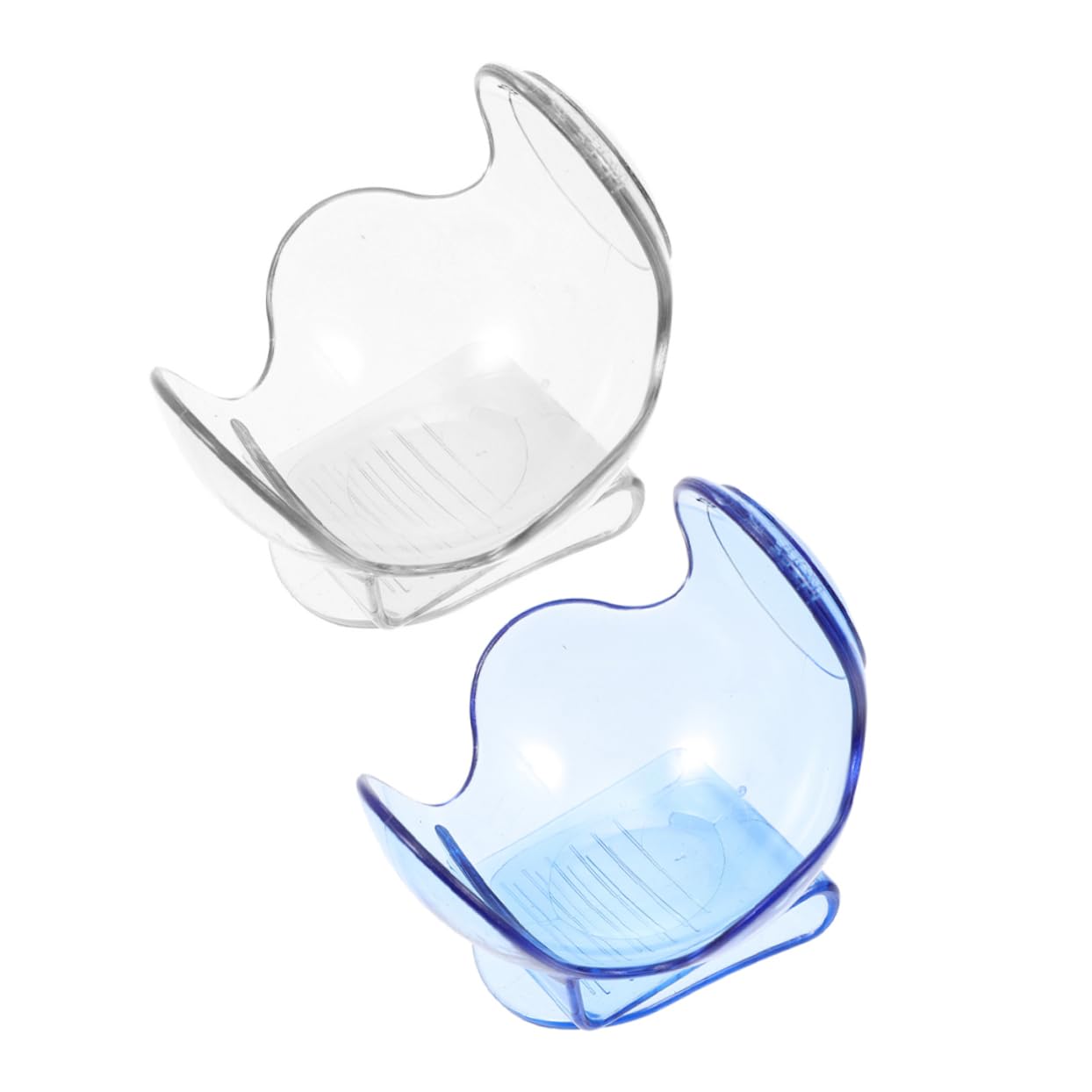 BESPORTBLE 2pcs Tennis Ball Holder Clip Transparent Waist Clip for Training Durable Material Compact Design for for Tennis Practice and Equipment