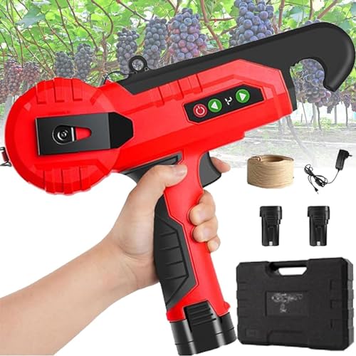 ExoticaBlend Mejora la máquina atadora de Plantas, Herramienta de Cinta Vegetal para Uvas, frambuesas, Tomates y Otras Verduras Enredaderas.
