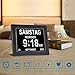 Produktbild LOAER Digitale Kalender und Seniorenuhr Foto-Funktion DC801/Seniorenuhr 8 ZollDigitale Uhr, Wecker, Kalender für Senioren & Demenzkranke (z.B. Alzheimer) mit Erinnerungsfunktion