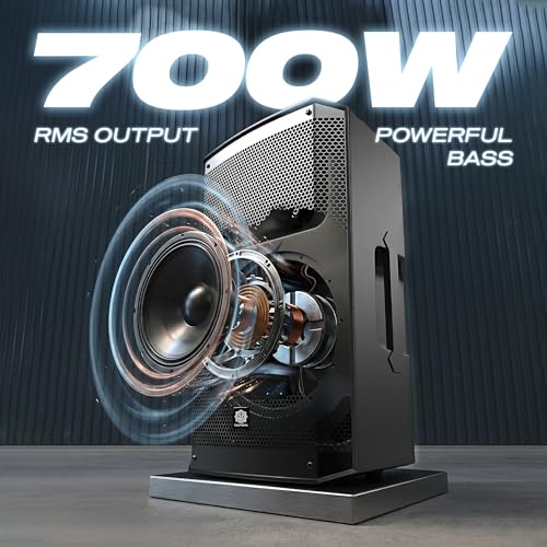 Image of DIGIMORE 2800W Active Speaker with 15 inch Woofer & 2 inch Titanium HF | BT 5.3 & TWS | 4 DSP Modes | 2 XLR /6.35mm Input Ports | Class-D Amplifier | Ideal for DJ, Live Events & Performances (D-1502)