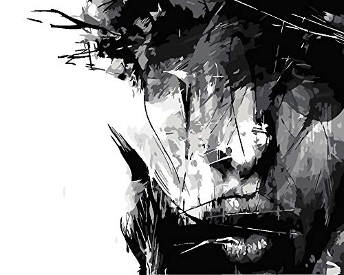 BYSQX Figure Astratte in Bianco e Nero [Senza