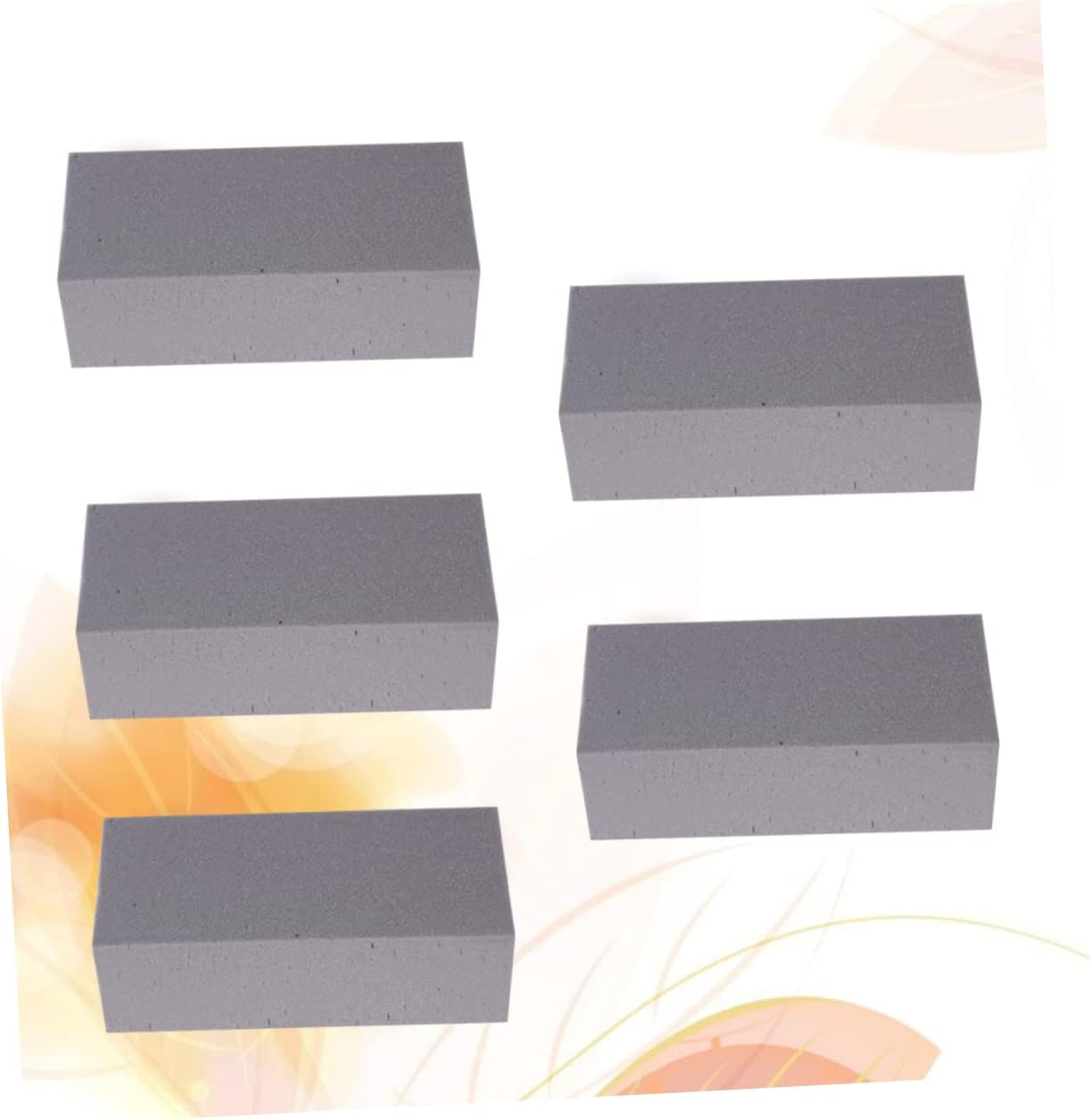 SEWOART Flower Clay Board 5pcs Flower Arrangement Holder for Floral Design and Home Decor