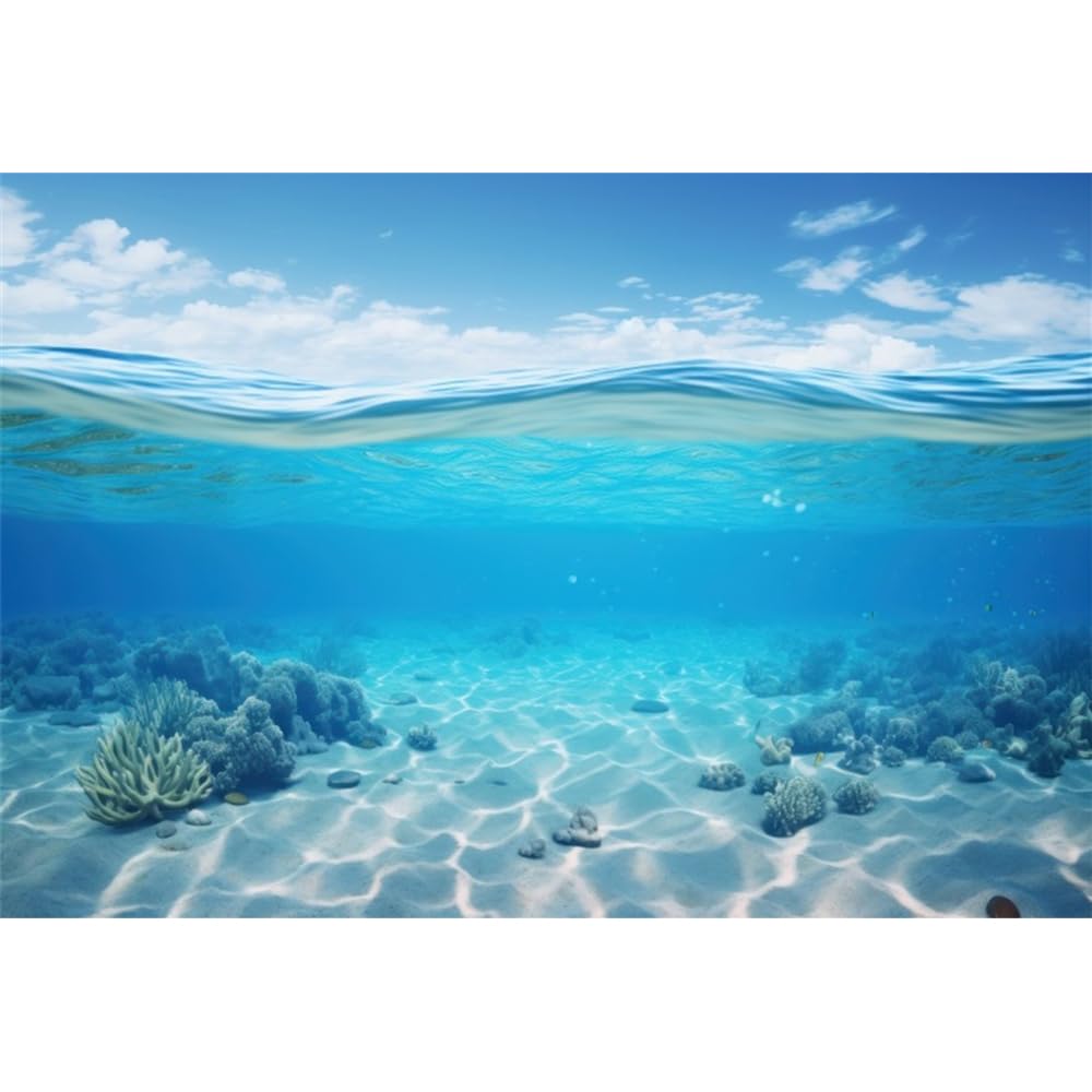 Amazon.com : CRTPOD 5x4ft Underwater World Backdrop for