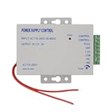 LIBO Access Control Power Supply K80 Power Switch DC 12V 3A AC 110~260V for All Types Door Lock with Time Delay