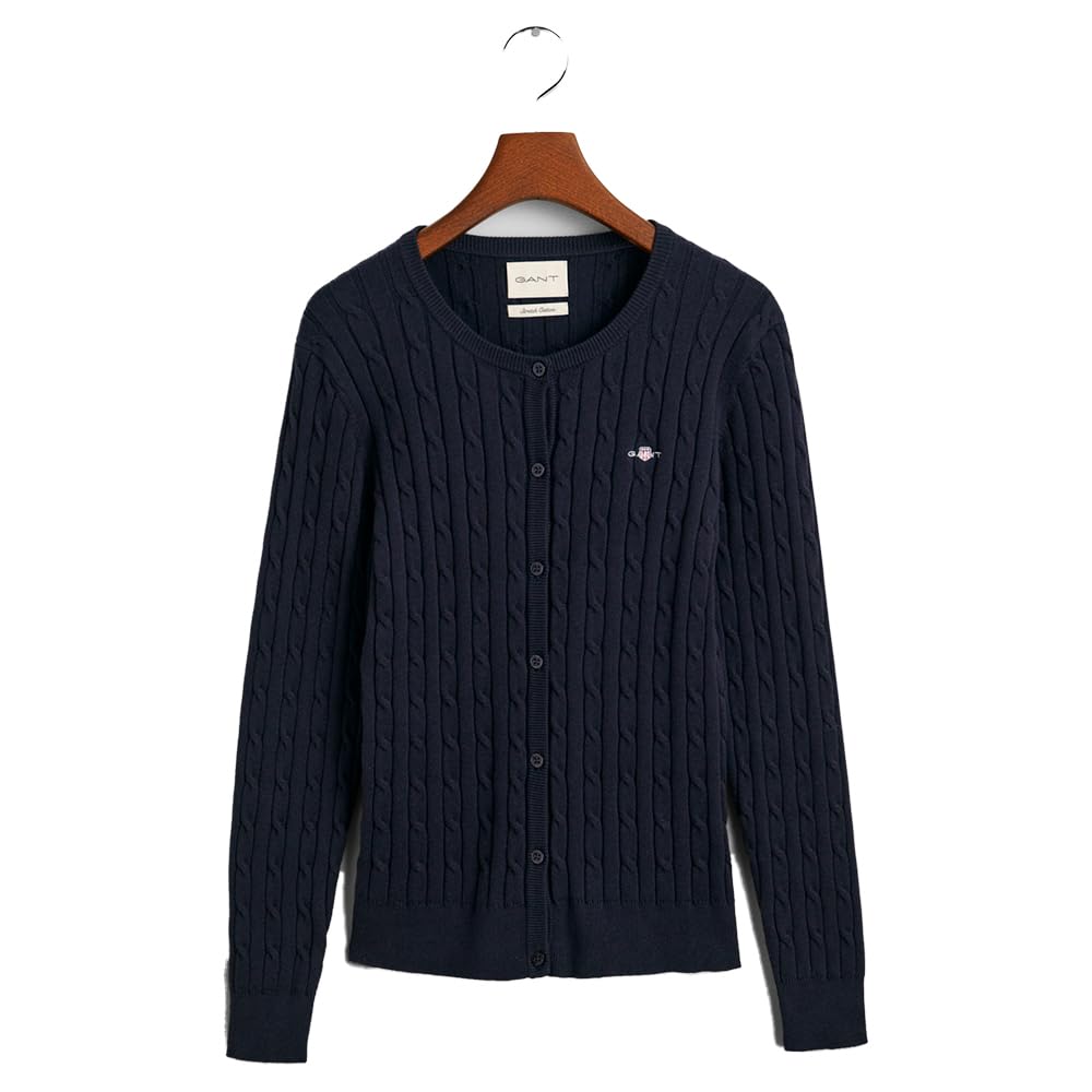 GANT Kardigan Kobiety Stretch Cotton Cable Cardigan