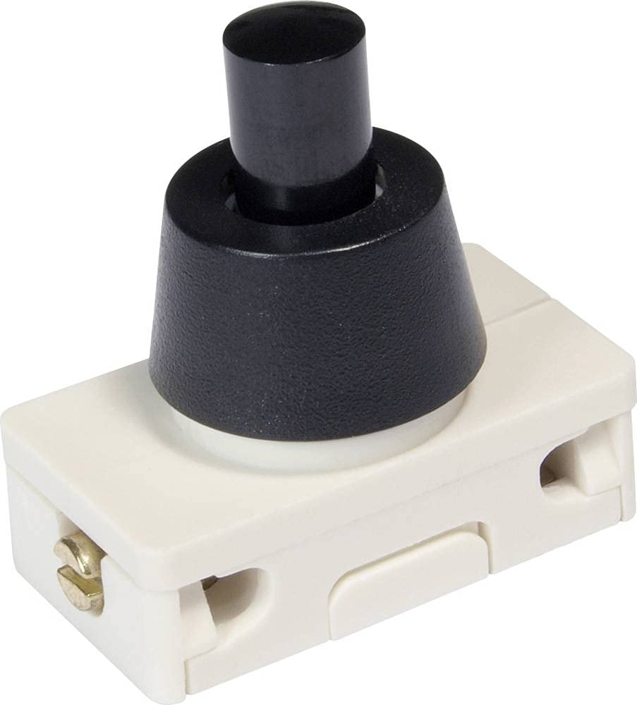 interBär Interruttore a pressione 250 V/AC 2 A 1 x Off/On da agganciare (L x l) 25 mm x 14 mm 1 pezzo