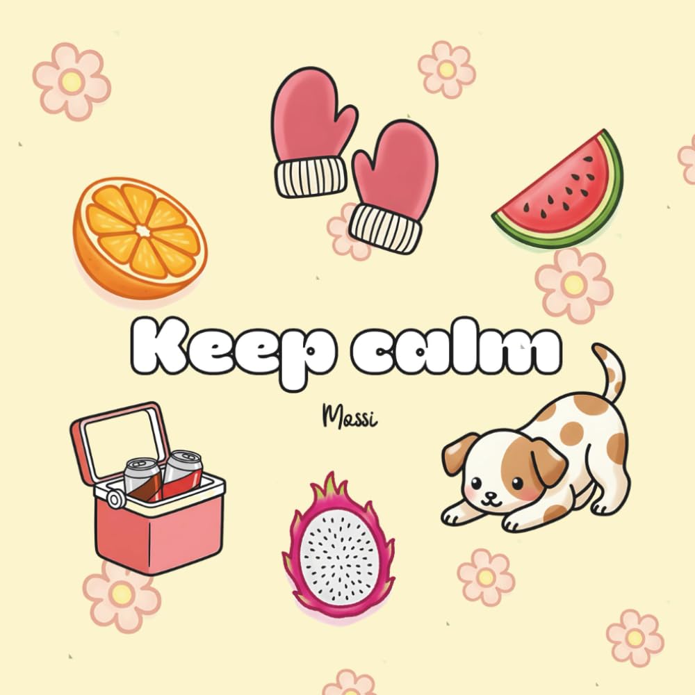 keep calm Mossi coloring book