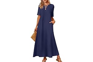 Women's Maxi Dresses for 2024 with Sleeves: Stylish and Comfortable Summer Fashion
