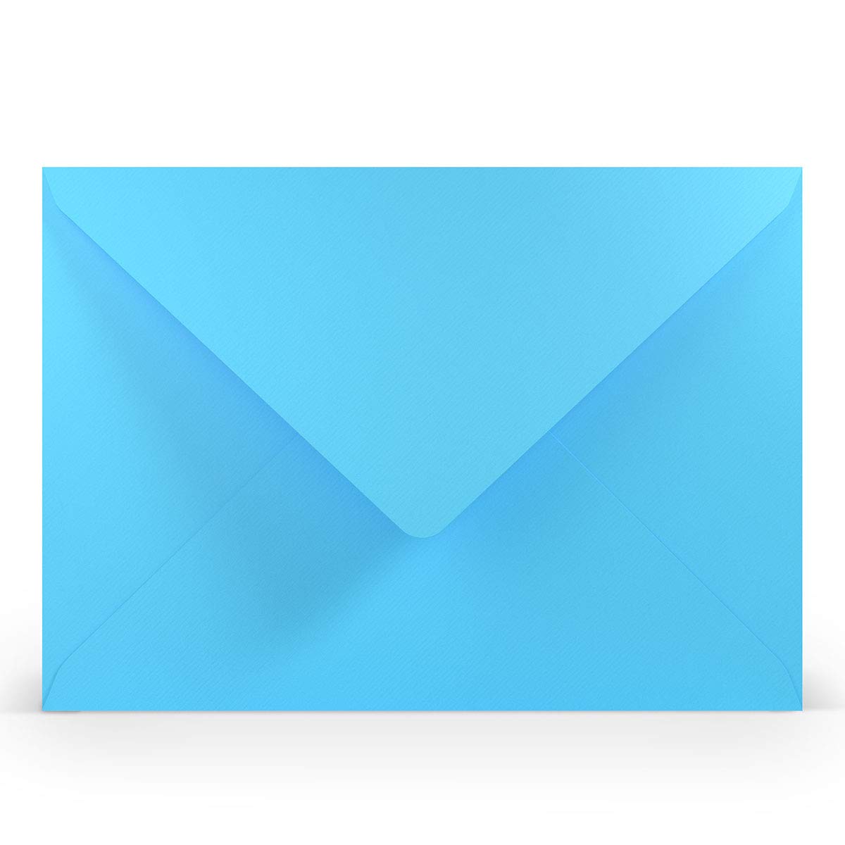PAPERADO 50 kopert bez okienka DIN C4 Pacific prążkowane - 160 g/m² koperta 22,5 x 31,5 cm - koperty z klejeniem na mokro klapka spiczasta