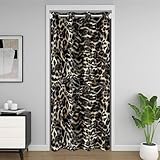 Matériel: tissu de velours haut de gamme (doux au toucher) nos rideaux de porte décoratifs ne sont pas des rideaux occultants à 100% , mais peuvent bloquer 30 à 50% du soleil en raison de la couleur différente (les couleurs sombres sont meilleures que les couleurs claires).