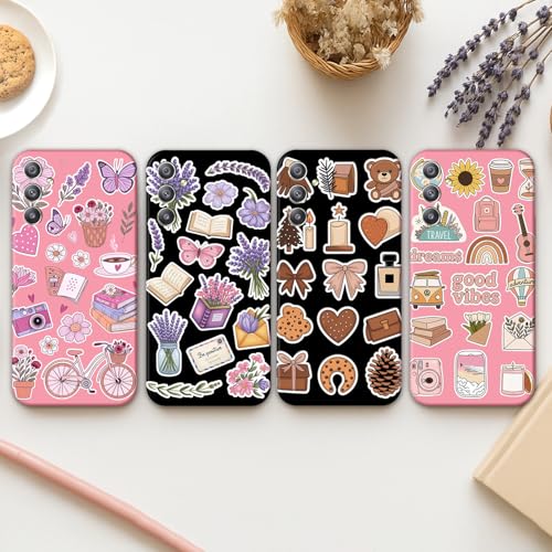 Image of COLORflow Back Cover Compatible with Samsung Galaxy A34 5G | Pastel Dreams Collection Customized Back Cover Compatible with Samsung Galaxy A34 5G