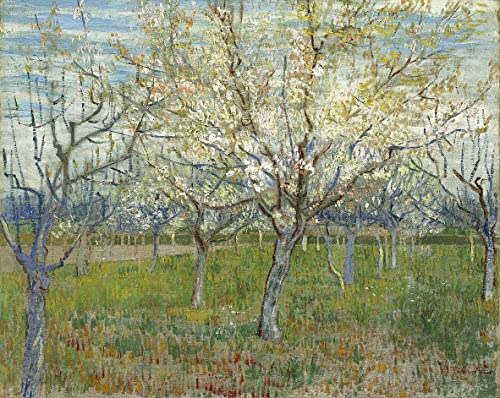 Affiches et gravures le verger rose Vincent Van Gogh impression toile premium 60x90cm