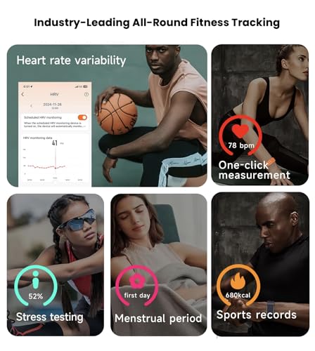 Image of elixir LOOP Activity & Fitness Tracker with 30 Days Battery Life | 24 /7 Activity Tracker | Advanced HRV | Blood Pressure | Sleep & Stress | 120+ Sports Modes | Improve Recovery & Wellness (Denim)