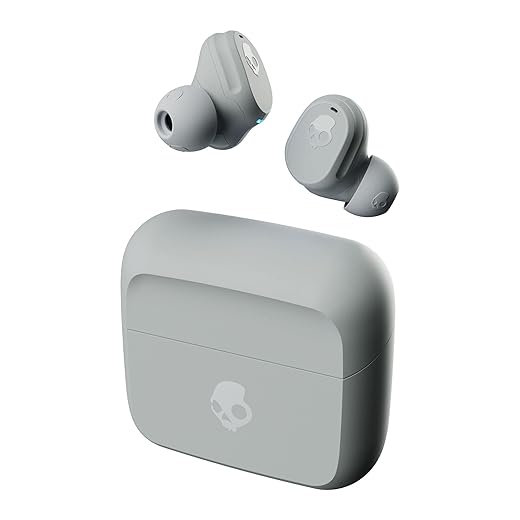 Skullcandy auricolari in-ear mod true wireless - grigio chiaro/blu