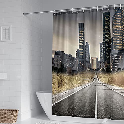 Rideau de douche 180x180 polyester pour éviter les moisissures de salle de bain