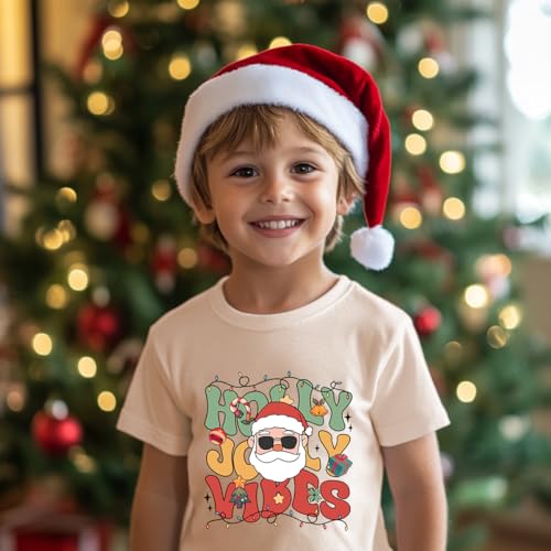 Toddler Boy Girl Christmas Shirt Kid Ugly Xmas Tshirt Cotton Short Sleeve Tee Top 2-10 Years3