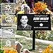 Custom Memorial Plaques for Outdoors Personalized Memorial Stones for Loved Ones Lost Burial Plaques for Humans Photo Grave Marker (12