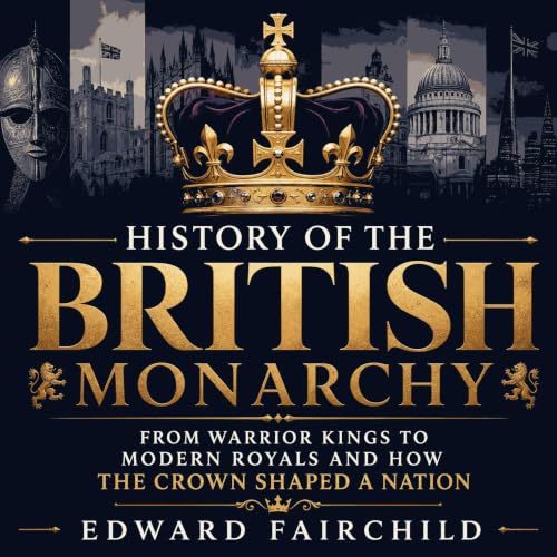 『History of the British Monarchy: From Warrior Kings to Modern Royals and How the Crown Shaped a Nation』のカバーアート